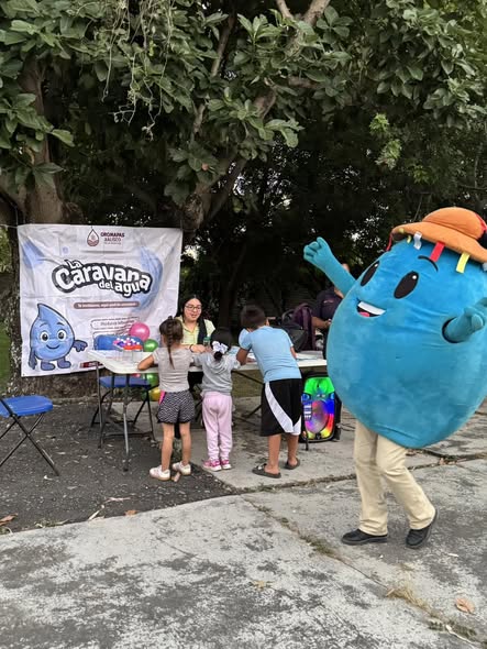 ¡La Caravana del Agua llegó a la colonia Centro de Xalisco!