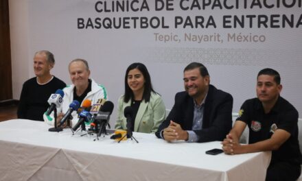 Se presentó la Clinica de Capacitación de Basquetbol para Entrenadores