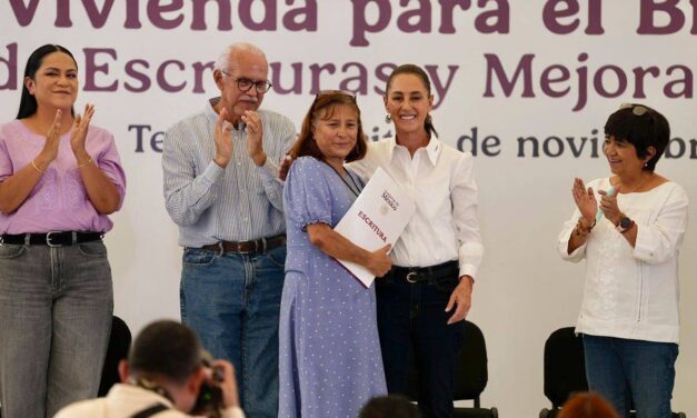Nayarit agradece a la presidenta Claudia Sheinbaum por impulsar el bienestar y la vivienda digna