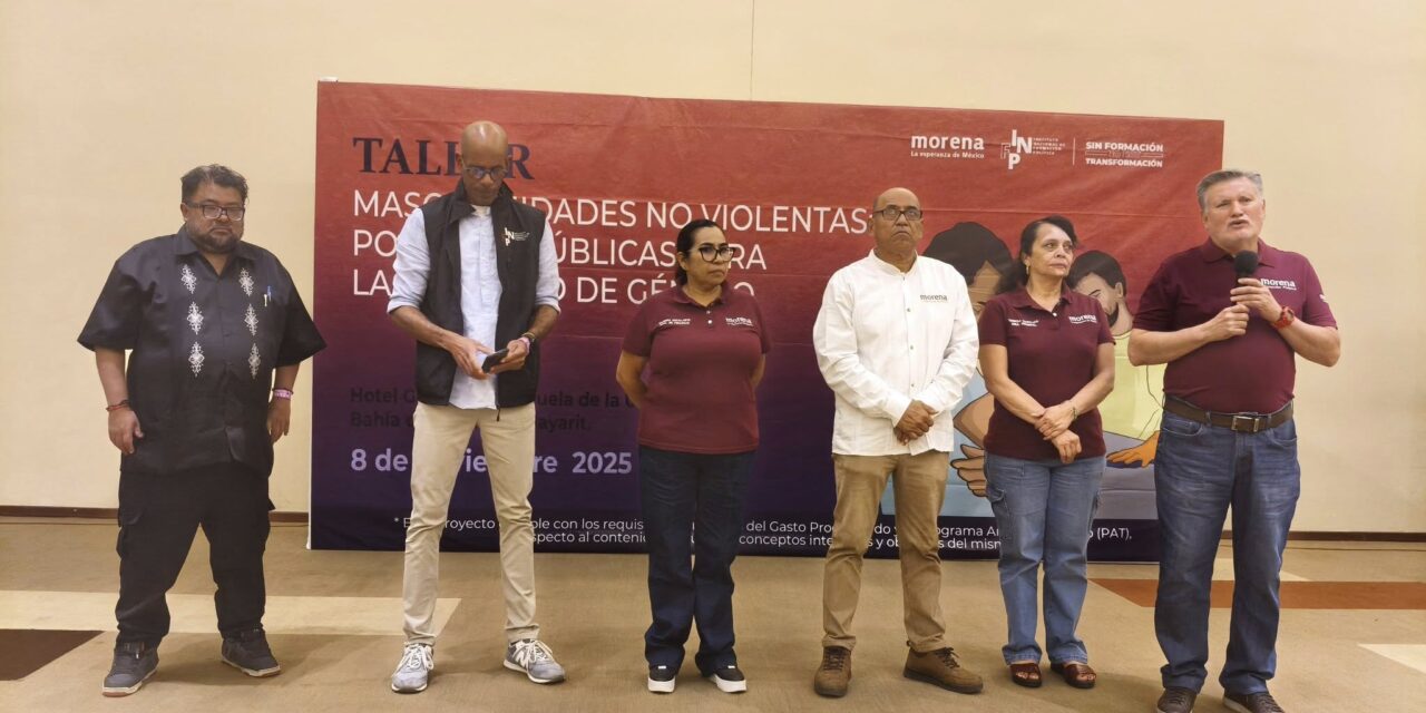 Con gran éxito se llevó a cabo el taller “Masculinidades no violentas: políticas públicas para la igualdad de género” en Bahía de Banderas