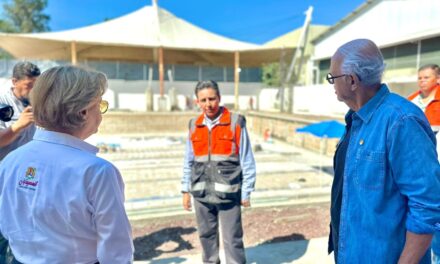 Supervisa gobernador Navarro Quintero rehabilitación de la alberca olímpica en el Parque La Loma