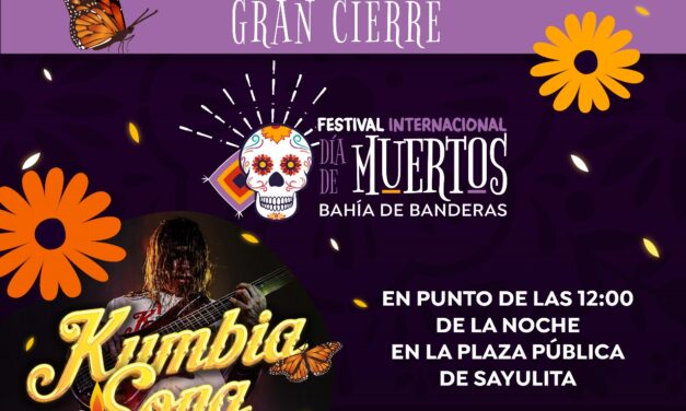 Hoy gran cierre del Festival Internacional de Día de Muertos Bahía de Banderas 2025