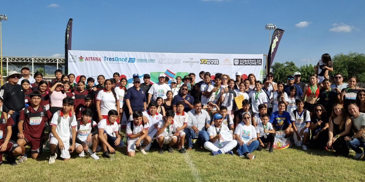 Éxito total en el Primer Festival de Atletismo “Campeones de Pista y Campo” en Acaponeta