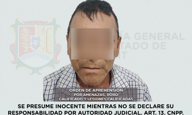 📢 #Boletín | CAPTURADO POR AMENAZAS, ROBO CALIFICADO Y LESIONES CALIFICADAS