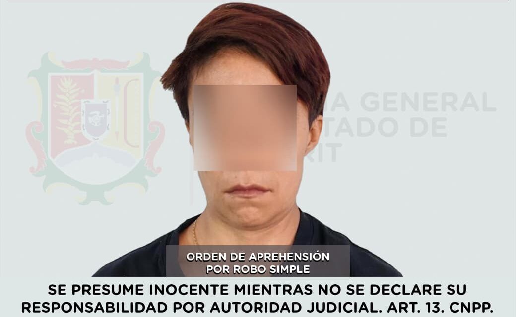 📢 #Boletín | APREHENDIDA PROBABLE RESPONSABLE DE ROBO SIMPLE