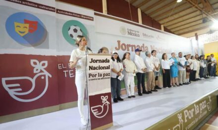 Estrella Palacios asiste a la activación de la “Jornada Nacional por la Paz y contra las Adicciones” en la ETI No. 5