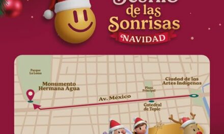 Presentan nueva ruta del Desfile de las Sonrisas Navidad, en Tepic