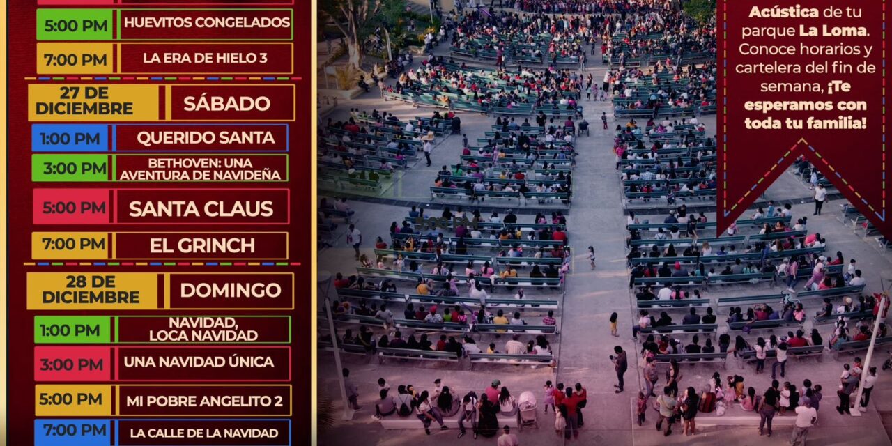 CINE AL AIRE LIBRE EN LA LOMA