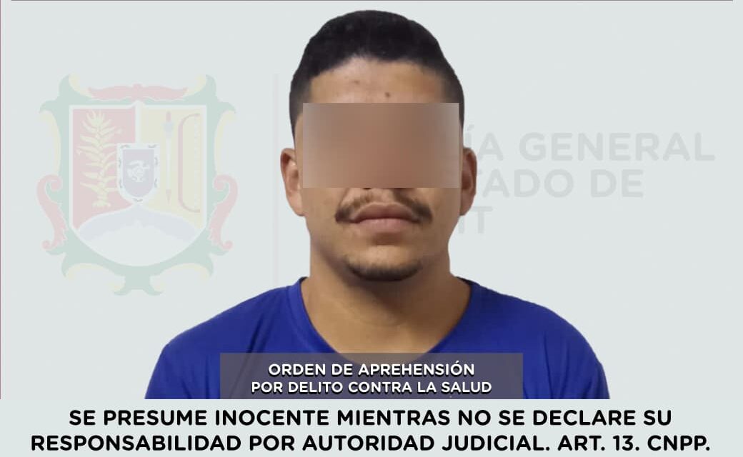 📢 #Boletín | CUMPLIMENTA FISCALÍA ORDEN DE APREHENSIÓN POR DELITO CONTRA LA SALUD