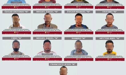 FISCALÍA DE NAYARIT PRESENTA A AGRESORES DE MUJERES