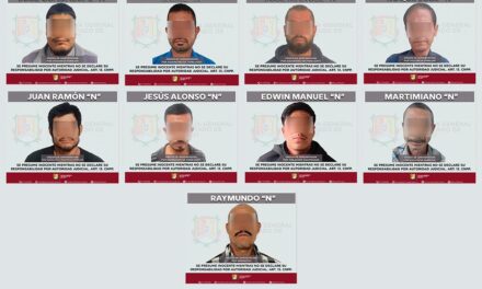 FISCALÍA DE NAYARIT EJECUTA 9 ÓRDENES DE APREHENSIÓN