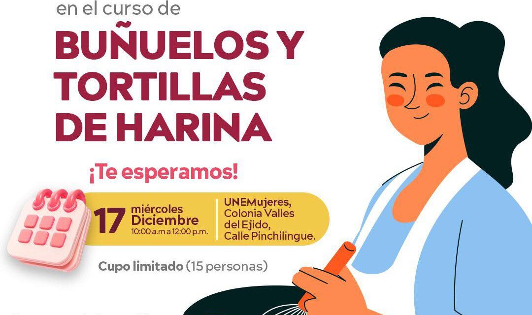 CURSO DE BUÑUELOS Y TORTILLAS
