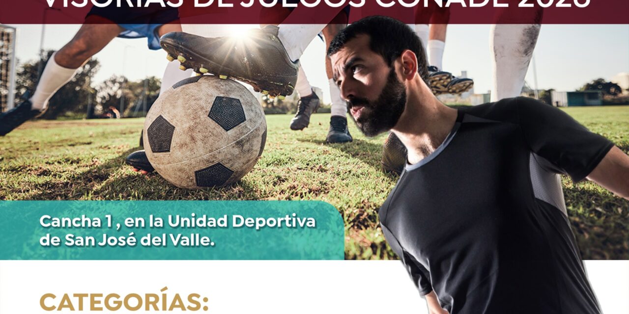 VISORÍAS DE FUTBOL RUMBO A CONADE 2026