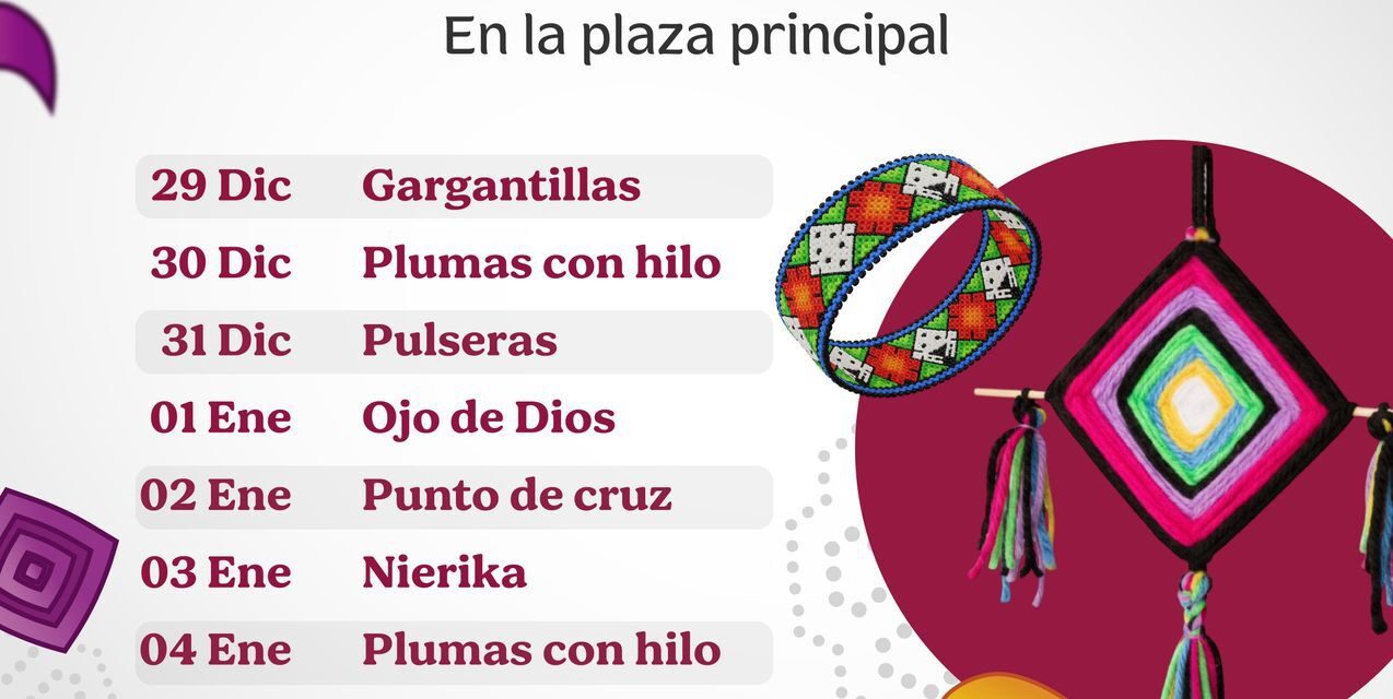 TALLERES ARTESANALES GRATUITOS EN LA CIUDAD QUE SONRÍE