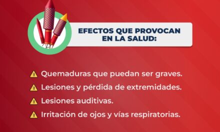 EVITA EL USO DE PIROTECNIA