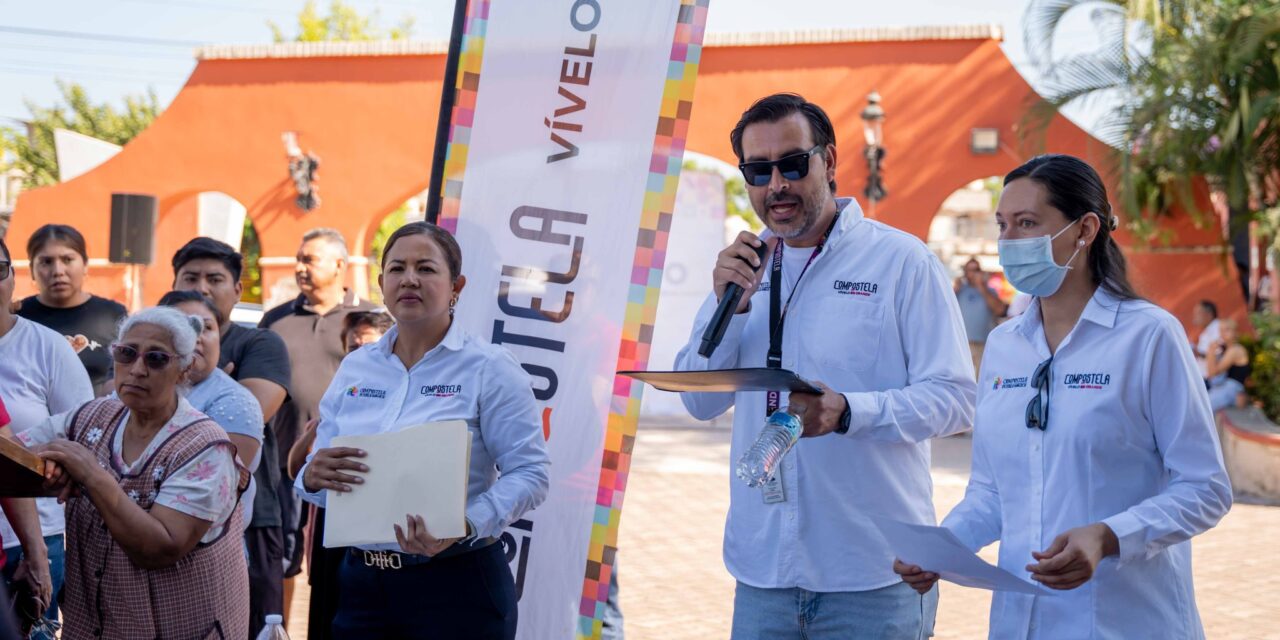 ENTREGAN DISTINTIVO CALLE EN GUAYABITOS