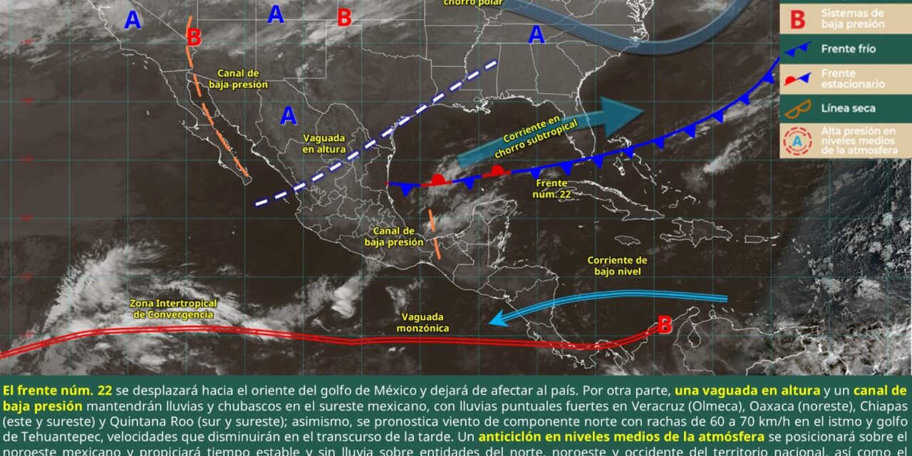PRONÓSTICO DEL CLIMA PARA HOY