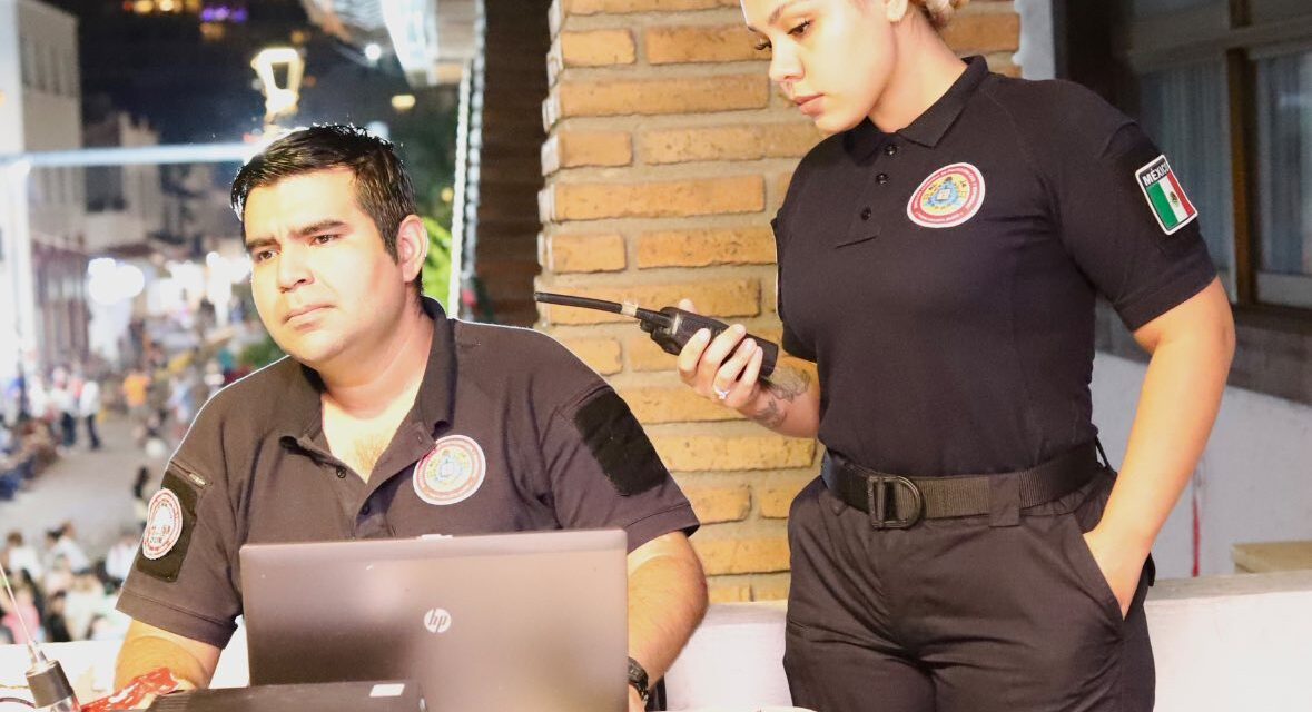 SEGURIDAD A PEREGRINOS EN EL CENTRO