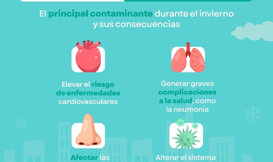 CUIDA TU SALUD ANTE LA CONTAMINACIÓN INVERNAL