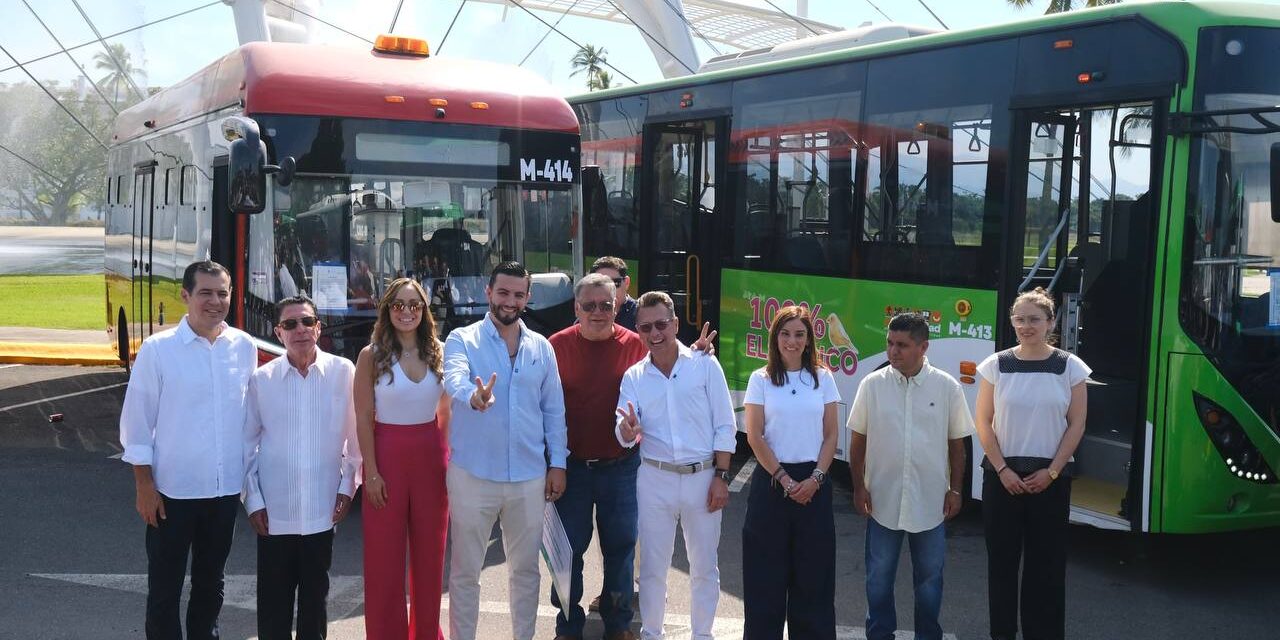 NUEVAS UNIDADES FORTALECEN EL TRANSPORTE EN PUERTO VALLARTA