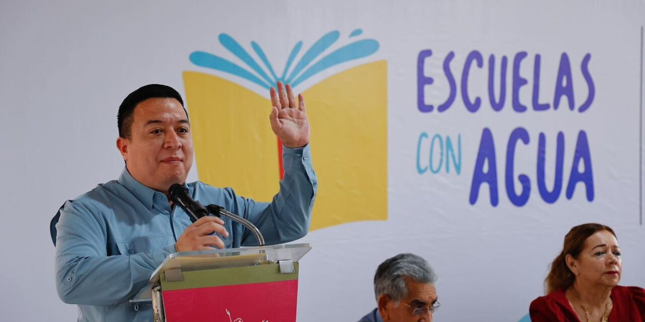 El programa “Escuelas con Agua” beneficia a más de 3 mil estudiantes en Mazatlán