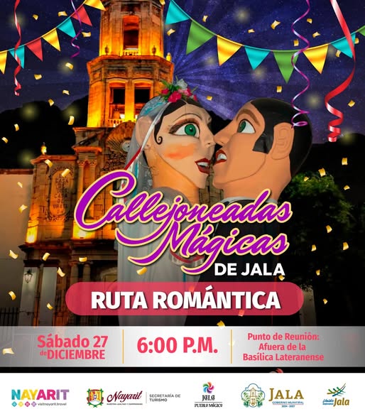 Déjate llevar por el romance en las calles de Jala