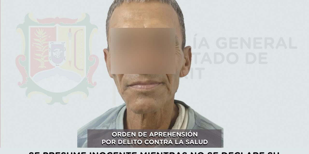 DETENIDO PRESUNTO RESPONSABLE DE DELITO CONTRA LA SALUD