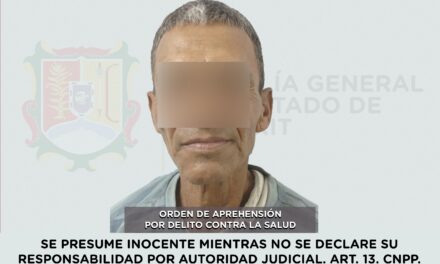 DETENIDO PRESUNTO RESPONSABLE DE DELITO CONTRA LA SALUD