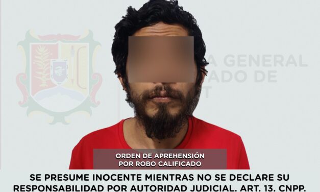 📢 #Boletín | EJECUTA FGEN ORDEN DE APREHENSIÓN POR ROBO CALIFICADO