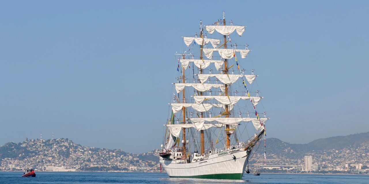 El Buque Escuela “Cuauhtémoc” vuelve a casa tras concluir Crucero de Instrucción “Consolidación de la Independencia de México 2025”