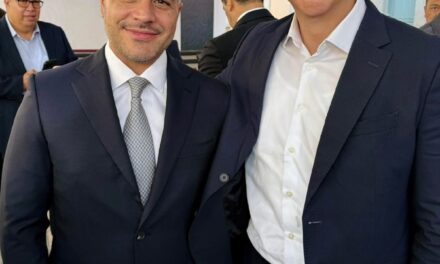 HÉCTOR SANTANA SE REÚNE CON OMAR GARCÍA HARFUCH