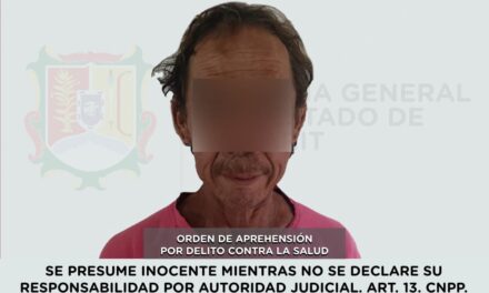 DETENIDO EN RUIZ POR DELITO CONTRA LA SALUD