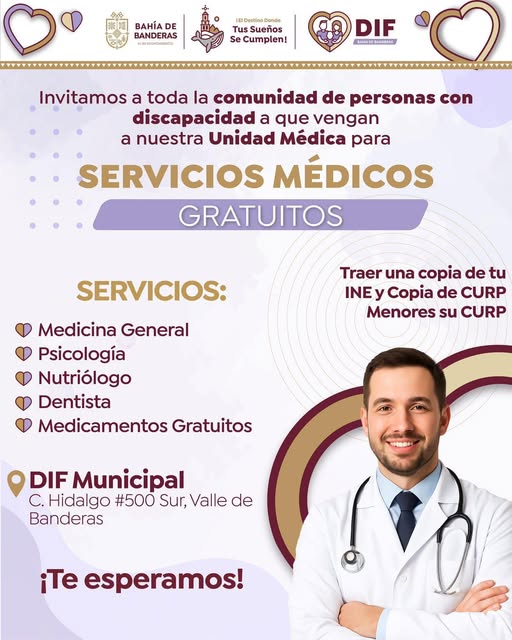 En DIF Bahía de Banderas cuidamos tu salud