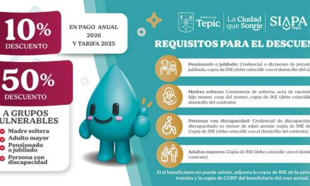 ¡Últimos días de descuentos en SIAPA Tepic!