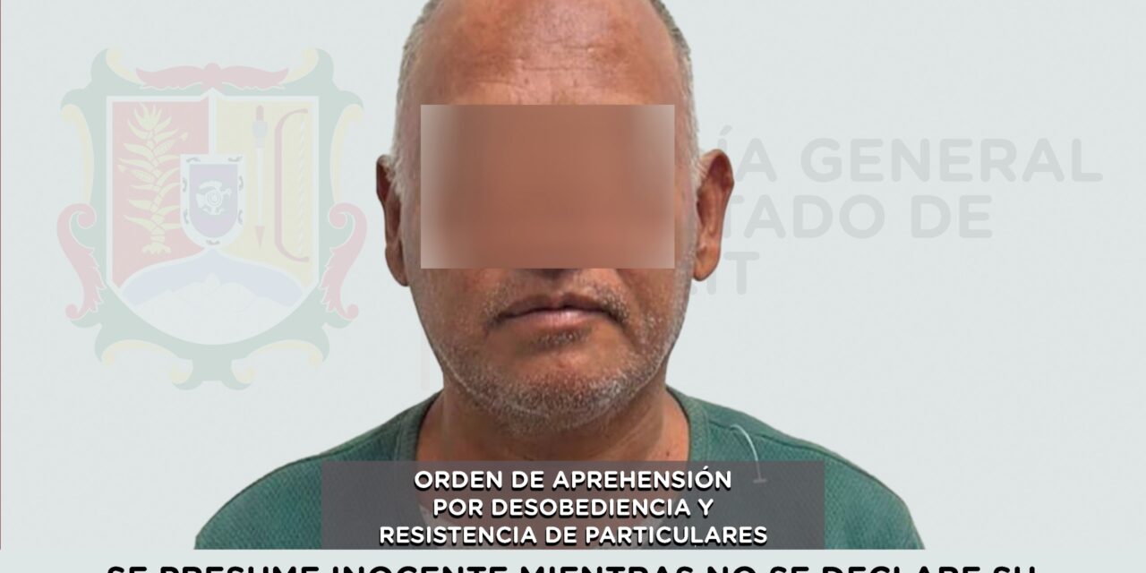 📢 #Boletín | APREHENDIDO POR DESOBEDIENCIA Y RESISTENCIA DE PARTICULARES