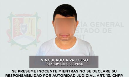 VINCULADO A PROCESO CRISTIAN EFRAÍN “N” POR HECHOS OCURRIDOS EN EL BULEVAR TEPIC–XALISCO