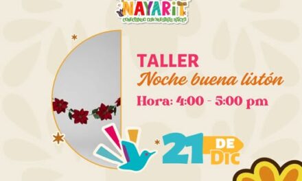 Taller de Listón de Nochebuena