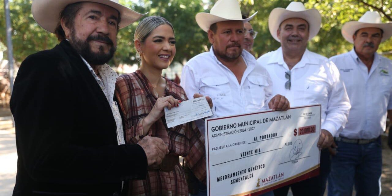 Mazatlán fortalece al sector ganadero con apoyos y primer Tianguis Ganadero