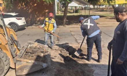 REPARACIÓN DE BACHES EN AV. PASEO DEL ATLÁNTICO