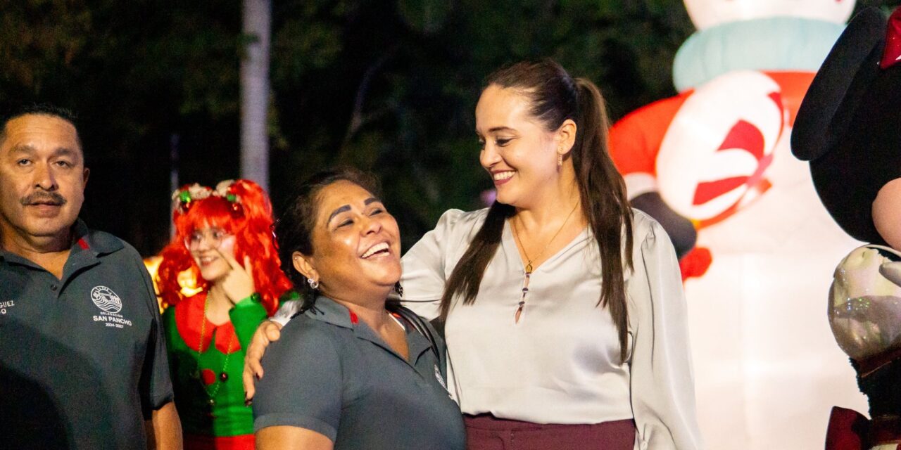 SAN PANCHO ENCENDIÓ LA MAGIA DE LA NAVIDAD