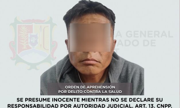 📢 #Boletín | CAPTURADO PROBABLE RESPONSABLE DE DELITO CONTRA LA SALUD