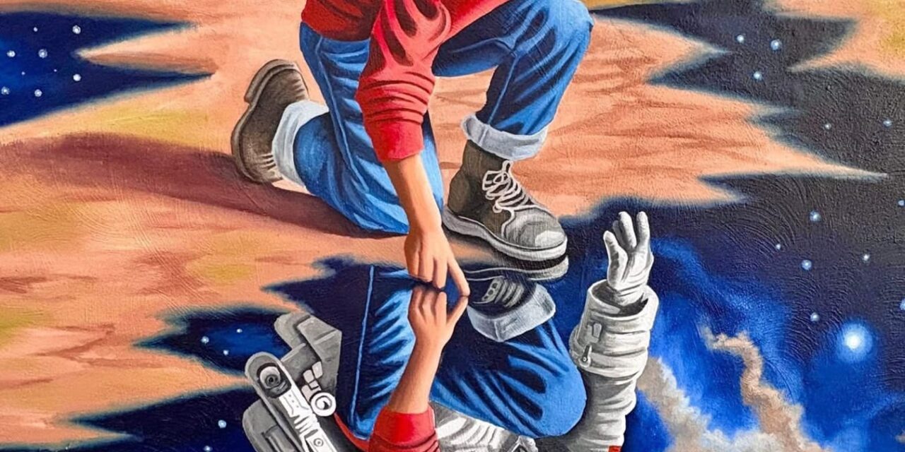 ENTREGA DE MURALES EN LA MISIÓN