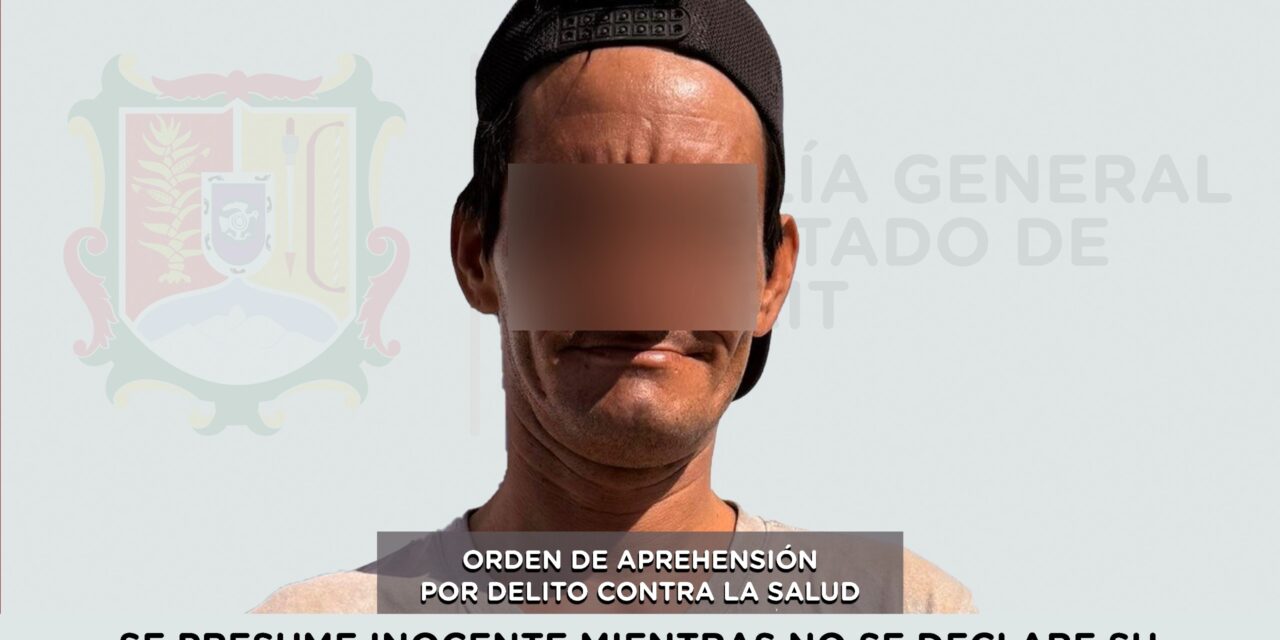 📢 #Boletín | APREHENDIDO EN BAHÍA DE BANDERAS POR DELITO CONTRA LA SALUD