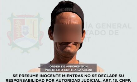 📢 #Boletín | APREHENDIDO EN BAHÍA DE BANDERAS POR DELITO CONTRA LA SALUD