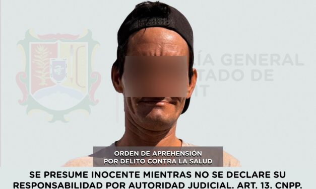 📢 #Boletín | APREHENDIDO EN BAHÍA DE BANDERAS POR DELITO CONTRA LA SALUD