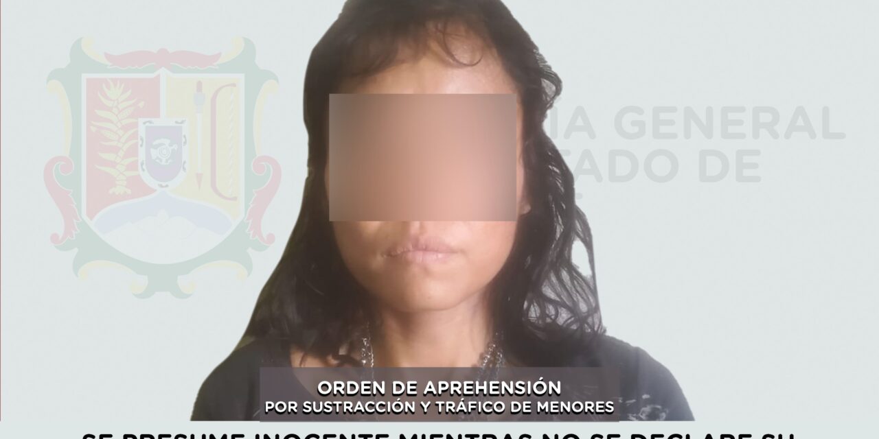CAPTURADA PRESUNTA RESPONSABLE DE SUSTRACCIÓN DE MENORES