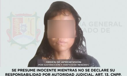 CAPTURADA PRESUNTA RESPONSABLE DE SUSTRACCIÓN DE MENORES