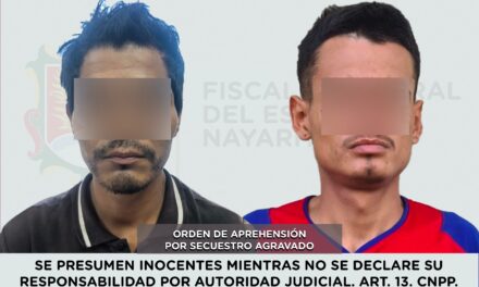 EJECUTA FGEN ORDEN DE APREHENSIÓN POR SECUESTRO AGRAVADO