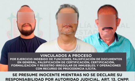 VINCULADOS A PROCESO ENRIQUE “N”, JOSÉ GUADALUPE FROYLAN “N” Y LUIS CARLOS “N”