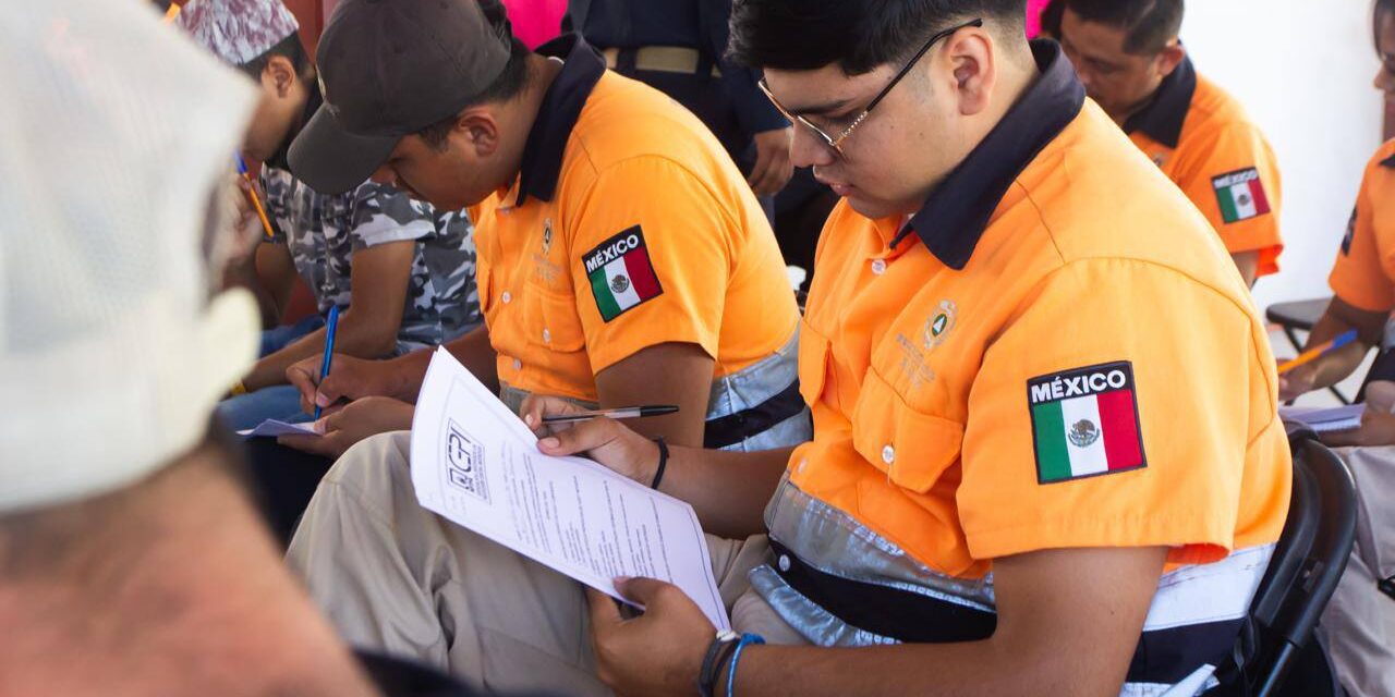 Inicia en Xalisco el Curso Básico de Bomberos Fase 1